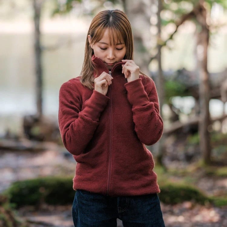 Woolpower】FULL ZIP JACKET 400 / ウールパワー フルジップジャケット
