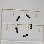 ★勝利*お守り*オニキス*ヘマタイト*パワーストーンブレスレット　bracelet03