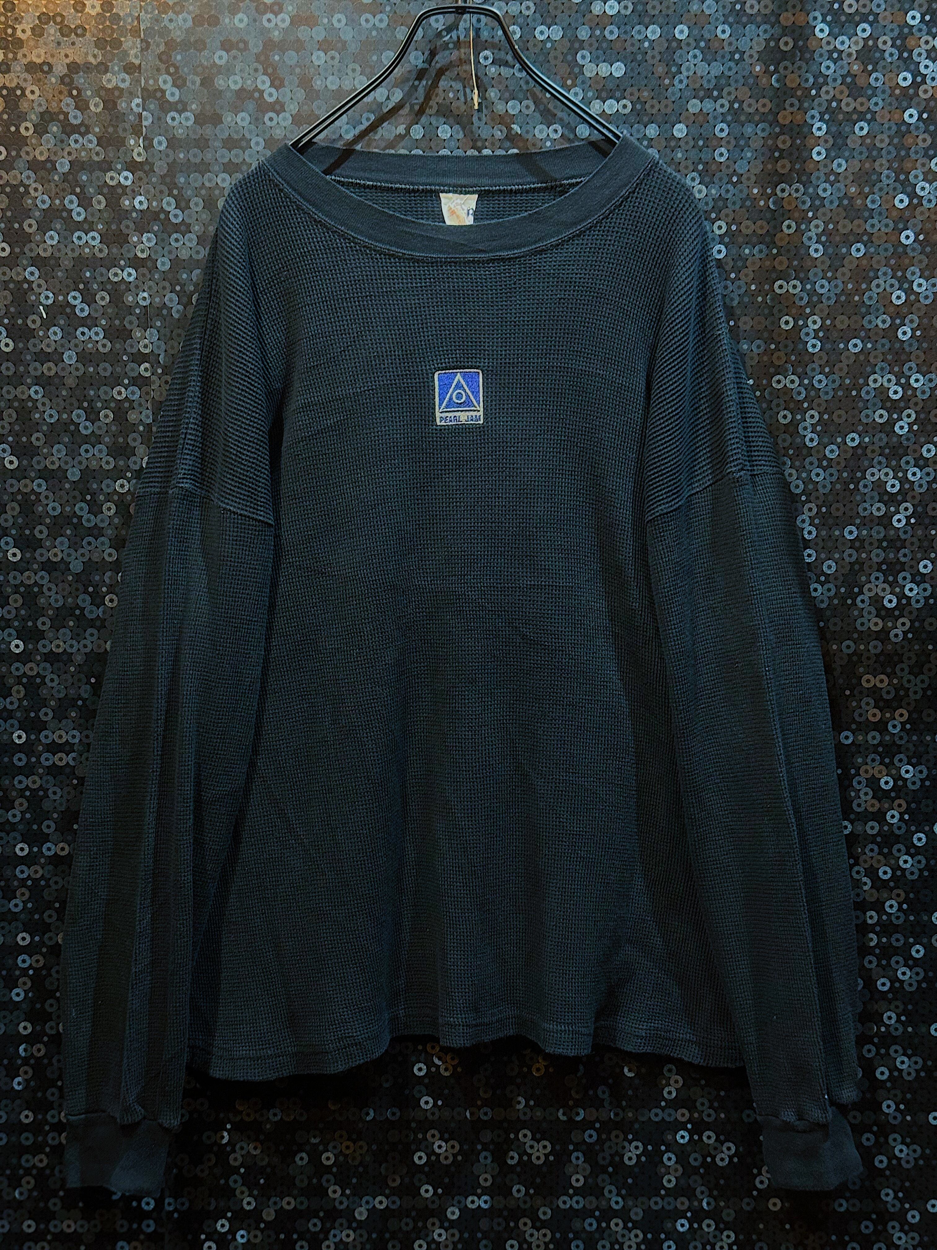 【ÆIEM】"Pearl Jam"vintage Waffle long T-shirt