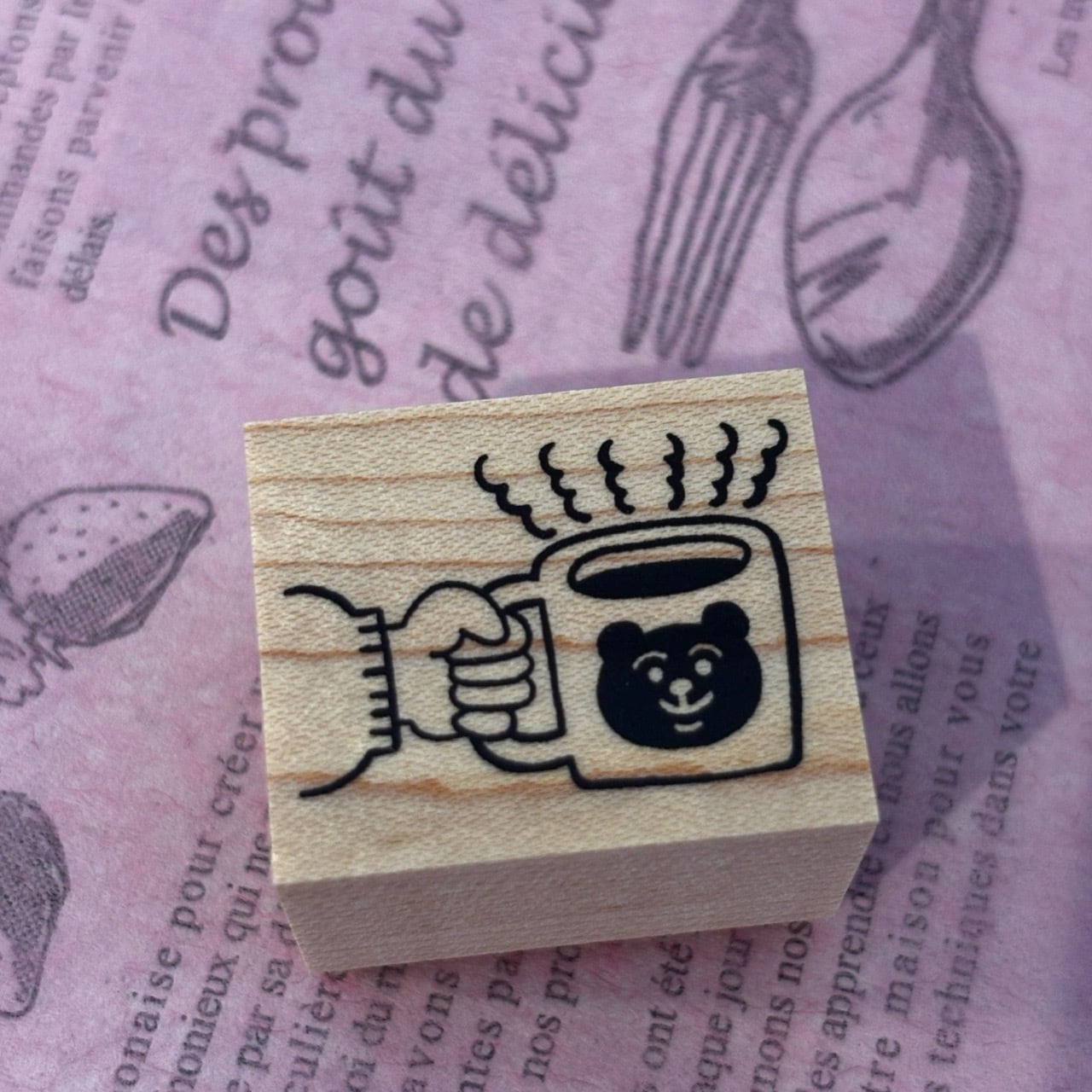 moyoyo's stamp&design カフェタイム スタンプ SM02