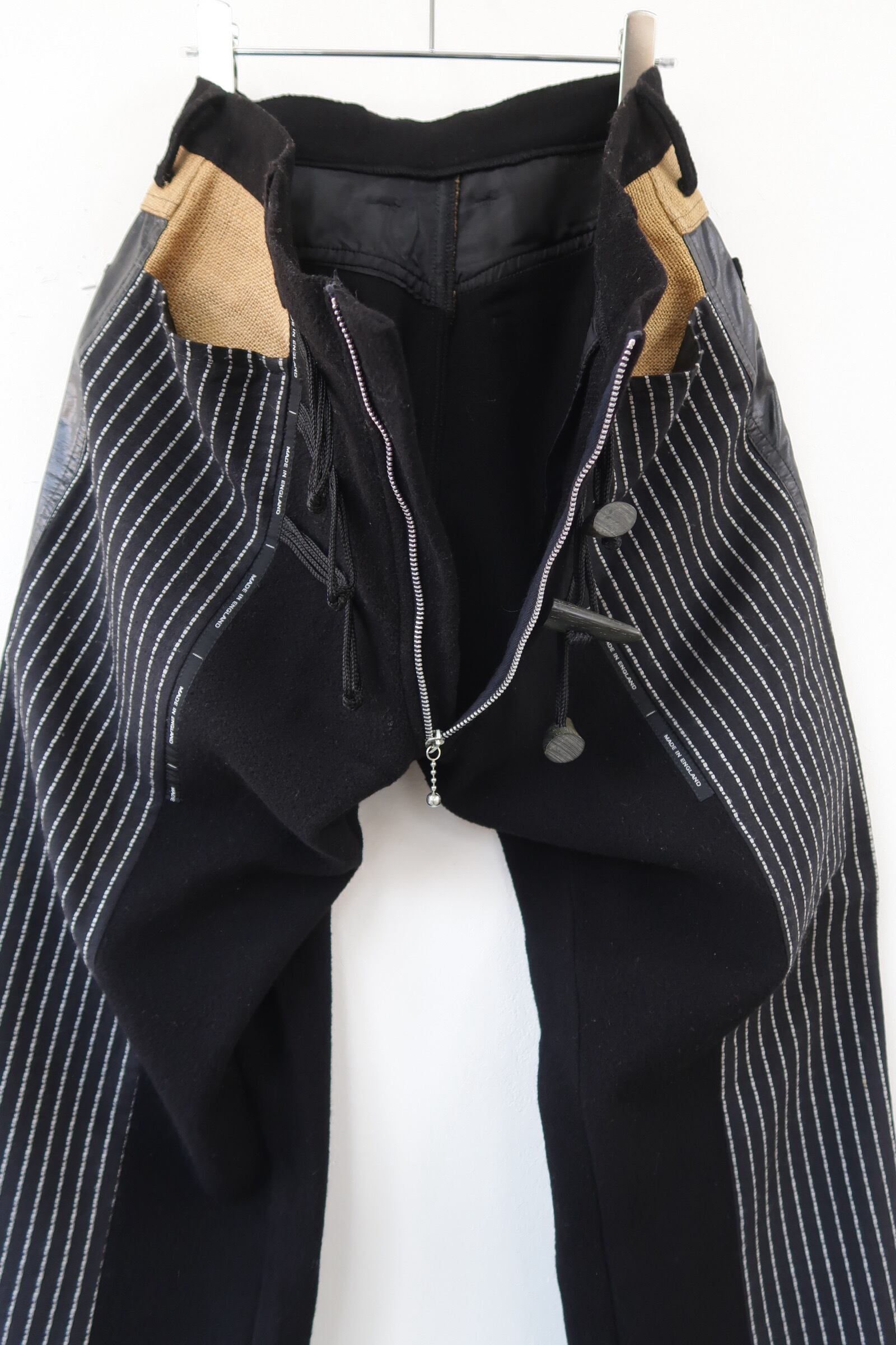 Dexter DEXTER WONG eBay Wong 1990s pants - design ID PAY switching 