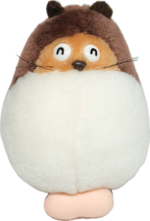 Old Staffed Toy: たぬき