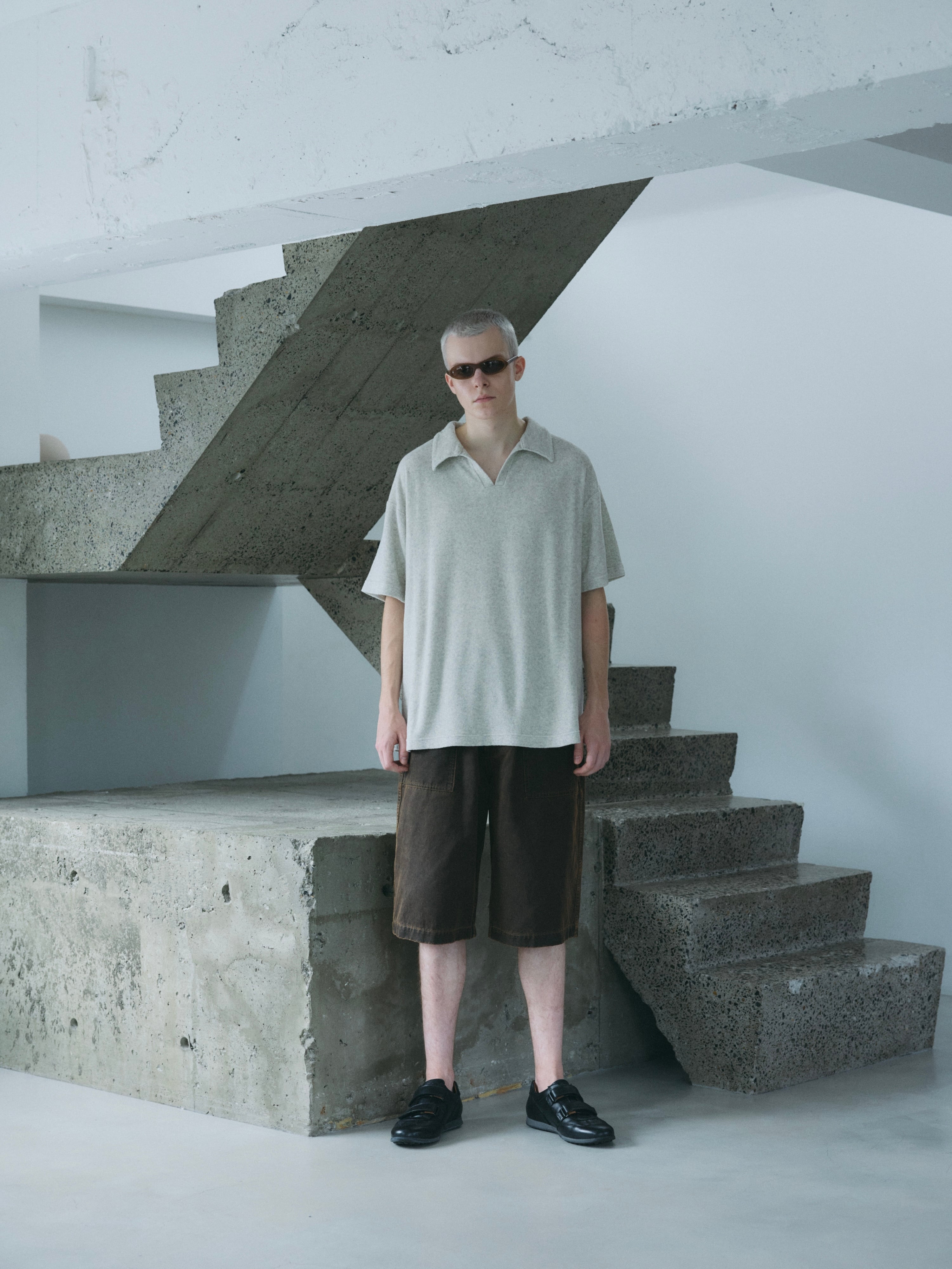 COMFORTABLE REASON / COMFORT PILE POLO - ASH | DEXIM