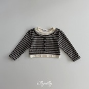 エリーモリー / ELLY MOLLY / ラテストライプトップス / 韓国子供服 / ジュニア / 26winter〖取寄〗*13~15号*