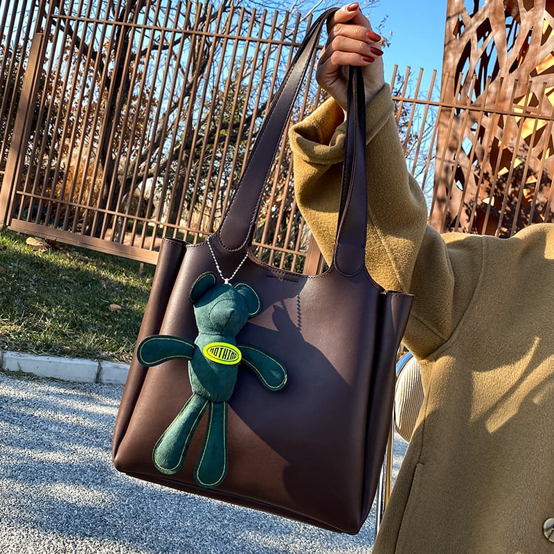 スタンダードオータムウィンターレッド レトロ 秋物 冬物 トートバッグ Tiancai_Wing_Bag64052838586