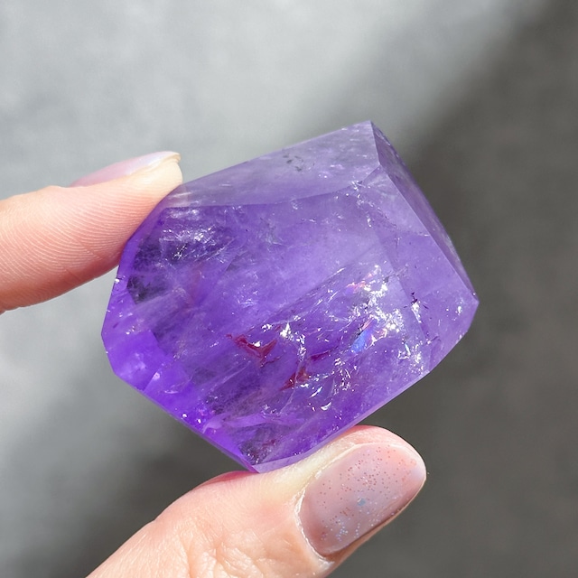 虹◎アメジスト フリーフォーム52◇ Amethyst ◇天然石・鉱物・パワーストーン