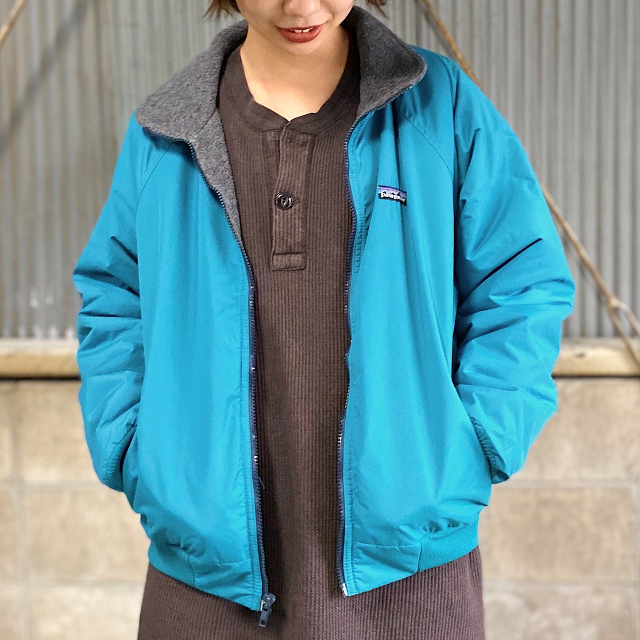 パタゴニア　Patagonia シェルドシンチラ　ベージュ　ブルゾン　ジャケット