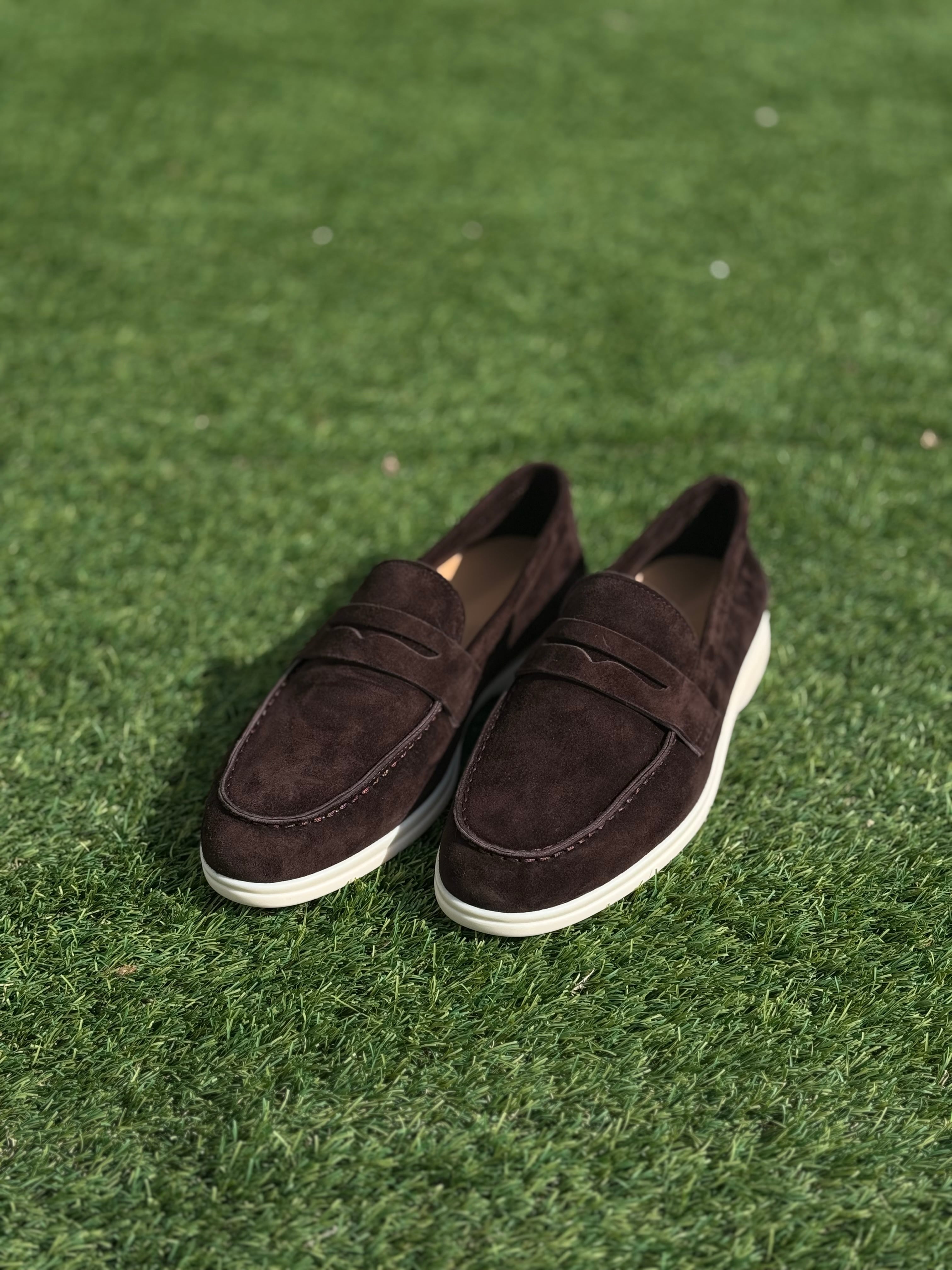 スエードスリッポン【コイン】 | Wide Range