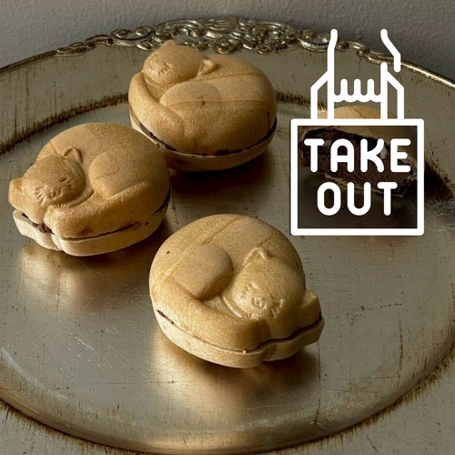 谷中の猫のアイスチョコもなか