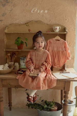 【予約】OREN Marienne smock suit