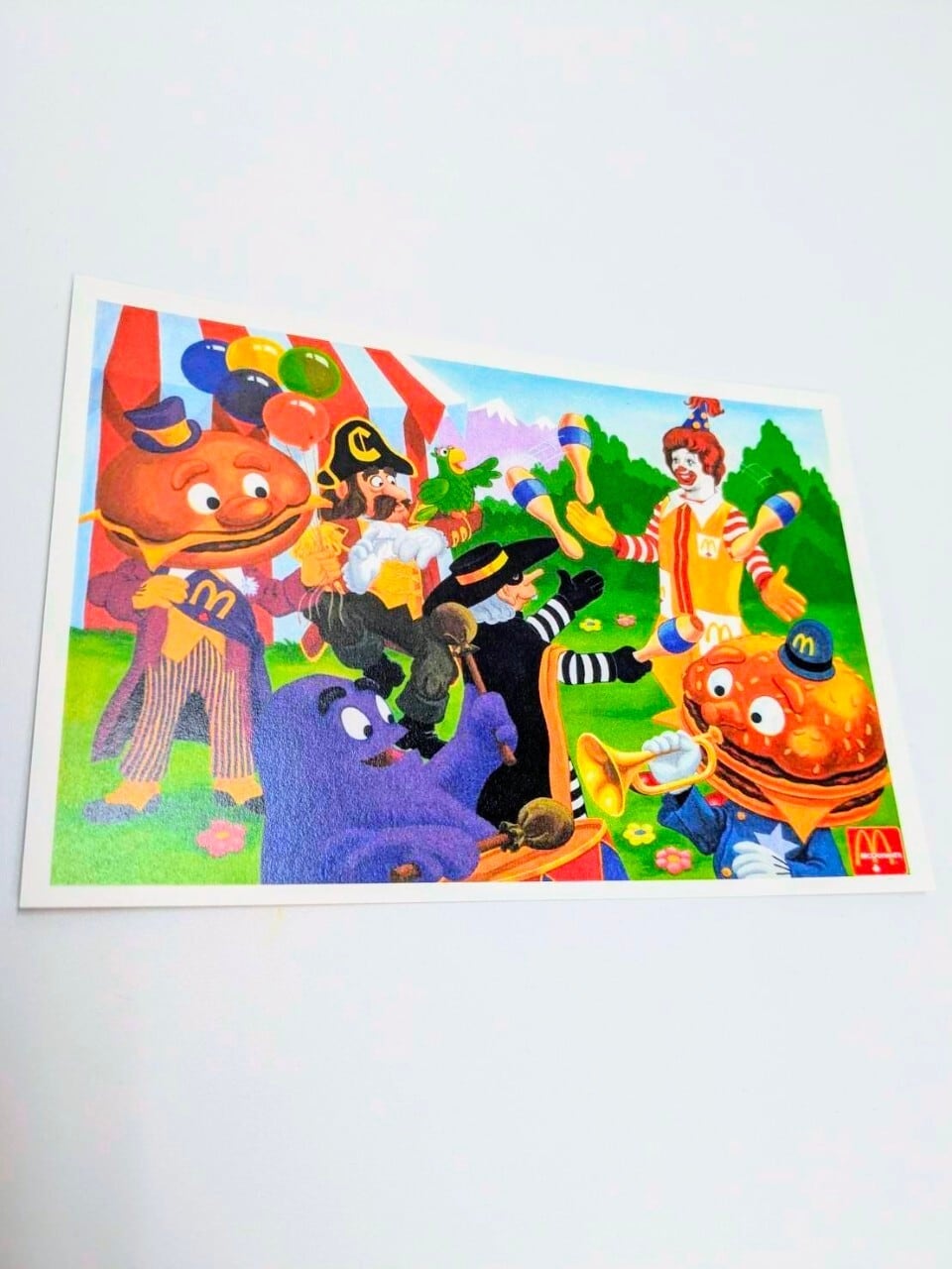 【McDonald CIRCUS (マクドナルド サーカス) 】(AP0016) POST CARD ポストカード〚アメリカン雑貨 アメトイ〛