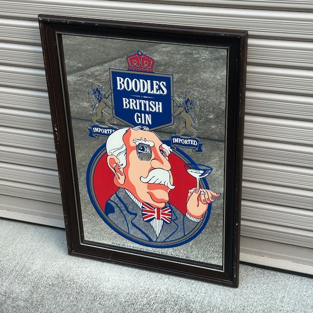 Boodles British Gin（ブードルス ブリティッシュジン）パブミラー