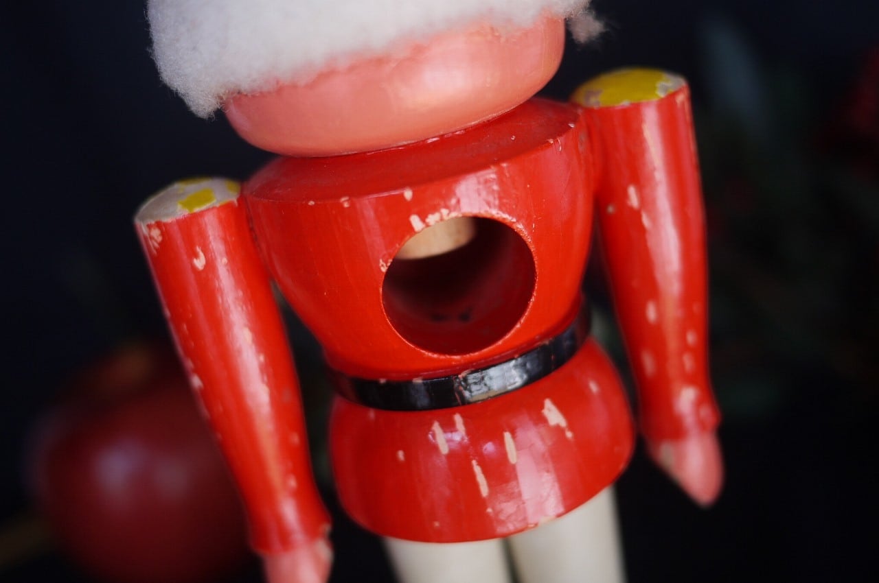 くるみ割り人形 赤い兵士 エルツ 東ドイツDDR | こりすのパン屋Base店