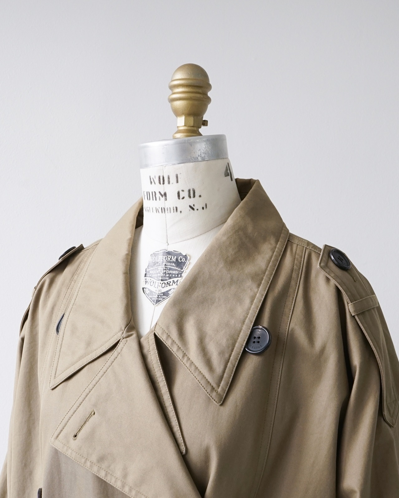 〈CÉLINE by phoebe philo〉Trench coat