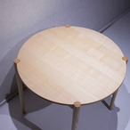 IDEE NOVA DINING TABLE ROUND 900 / 北欧 ナチュラル ダイニングテーブル ラウンドテーブル 美品 イデー ノヴァ / 関連:アクタス ウニコ