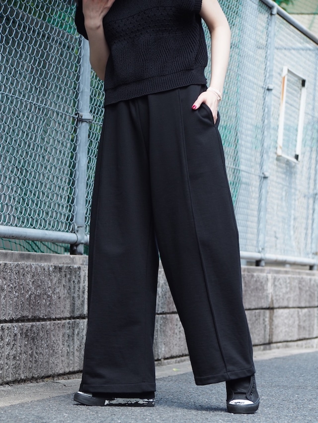 Quatorze　スウェットスラックス／sweat slacks　Black【qtz-222P-03-BK】