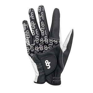 8G LOGO GOLF GLOVE -BLACK-