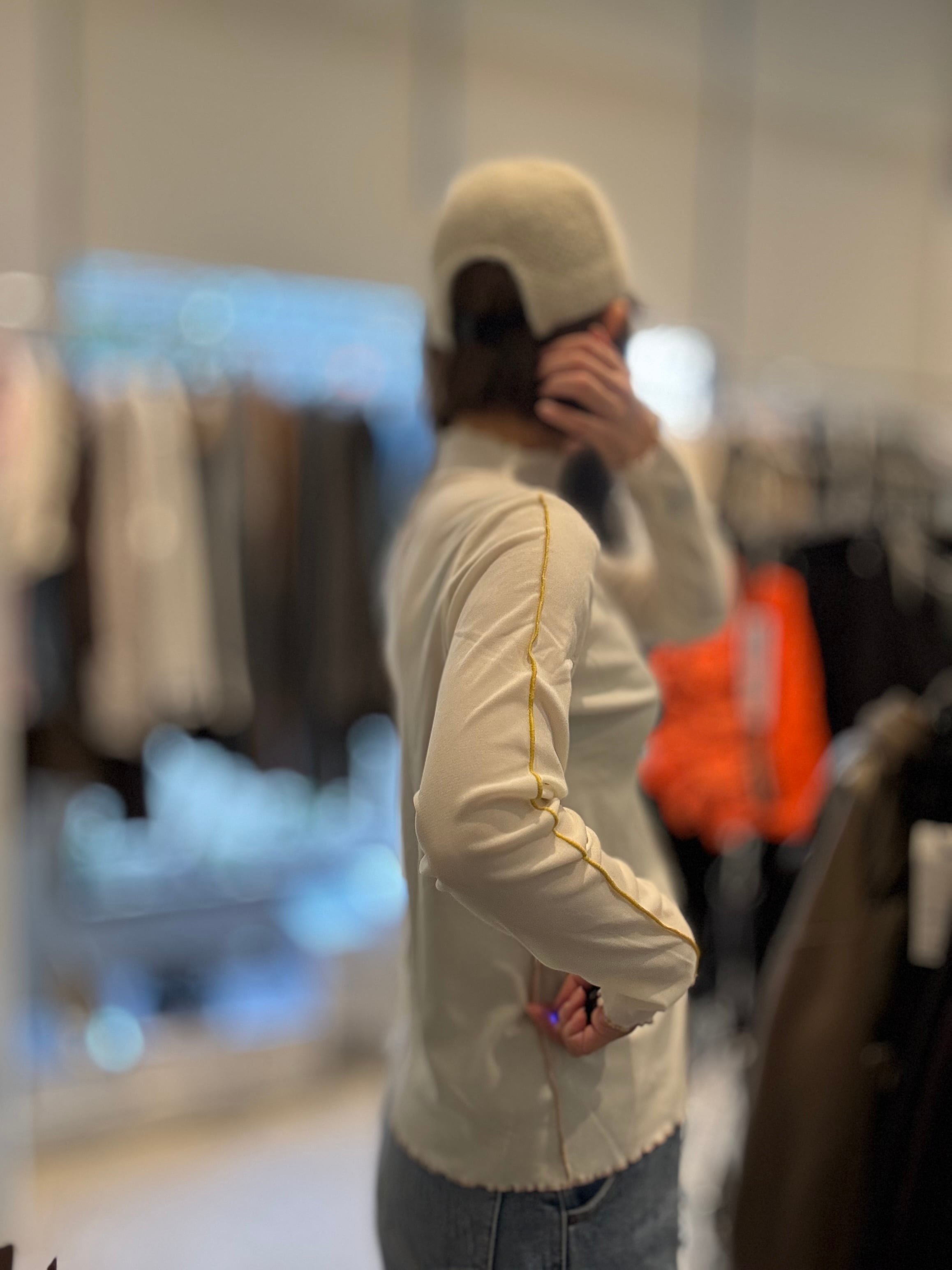 【SELECT】アジャスターゴムアンゴラキャップ