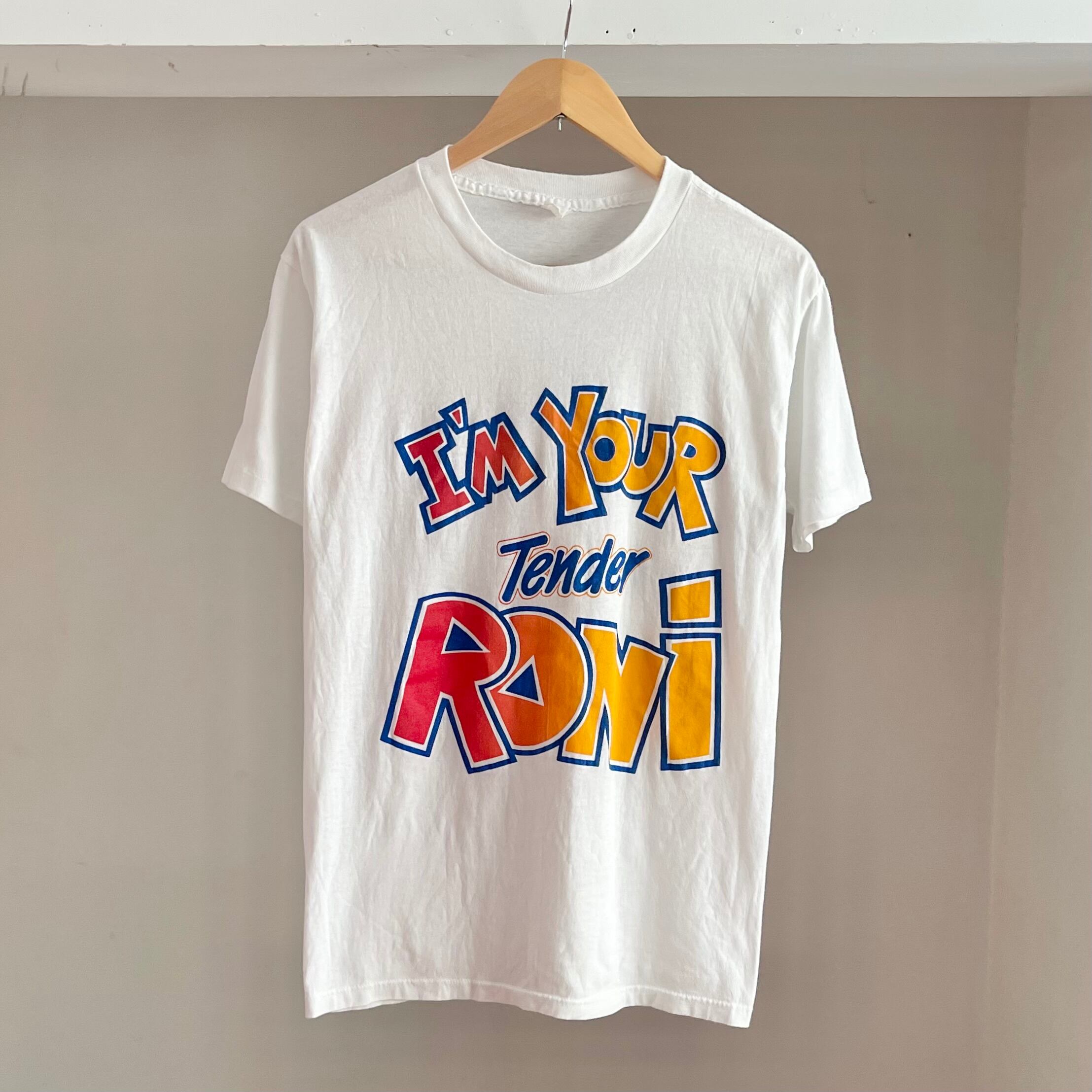 【Sz:?M程】90s メッセージ Tシャツ