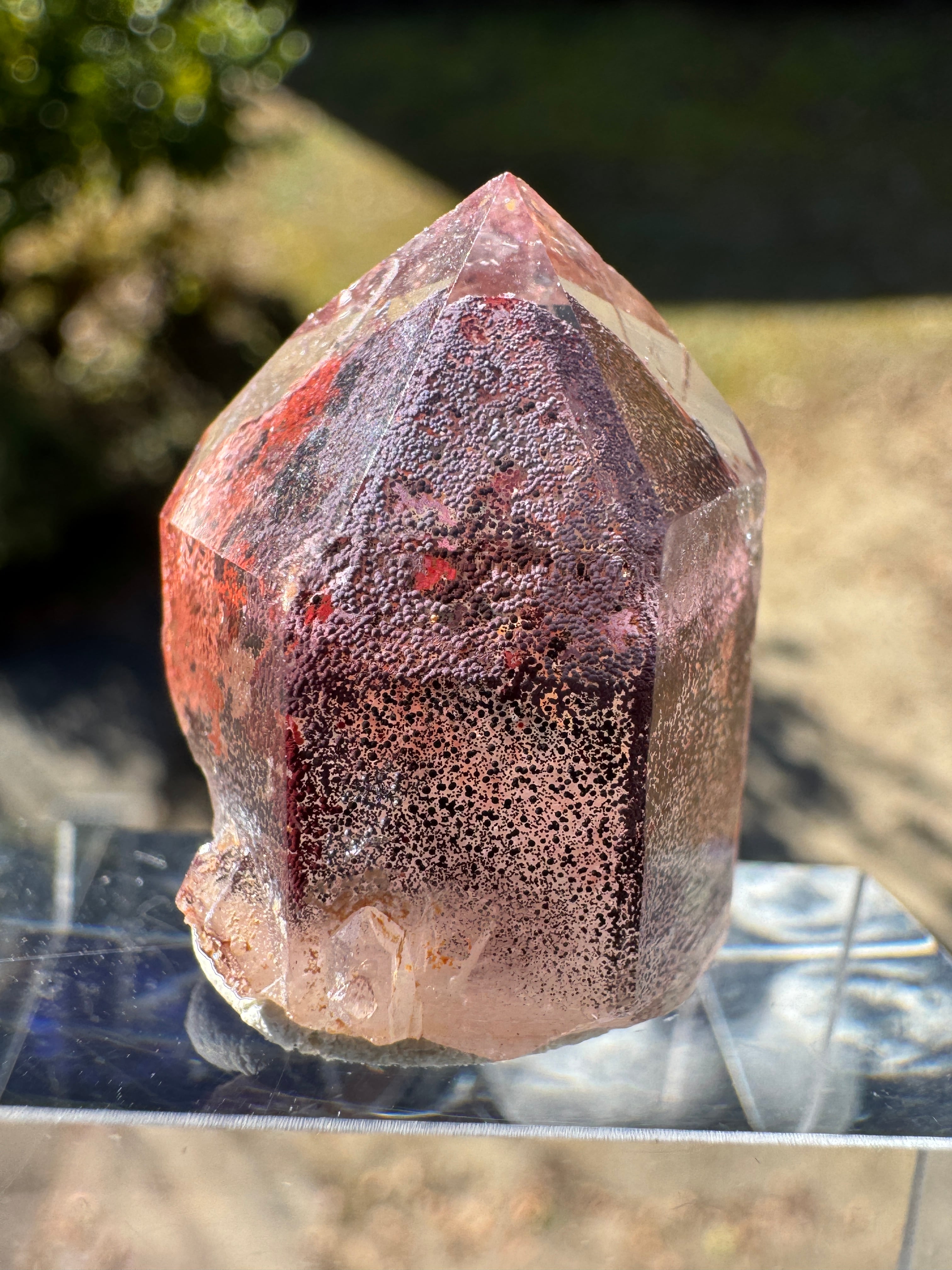 南インド産 レッドファントムクォーツ 水晶 | アトリエ セドナ