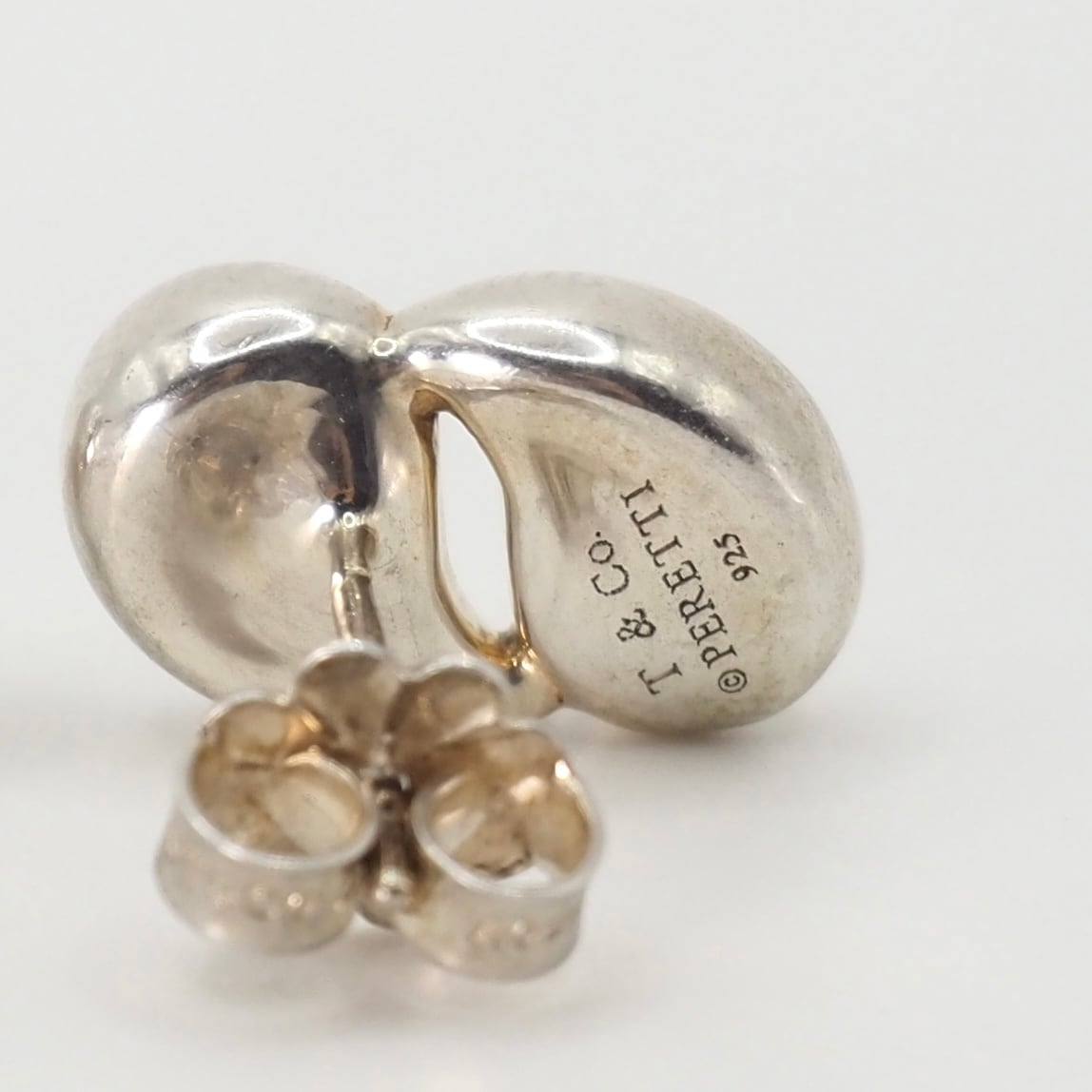 Tiffany&Co. エルサペレッティ ビーン デザイン ピアス シルバー925