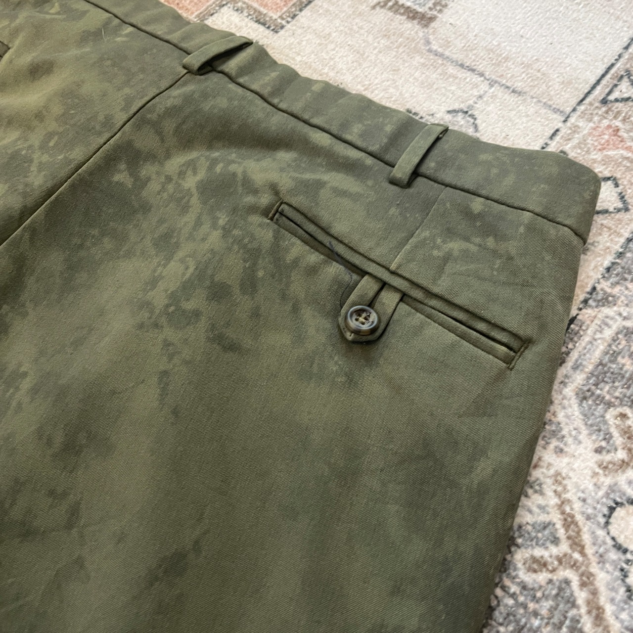 DOCKERS / HANDPAINT CAMOUFLAGE CHINO / ALTERED
