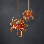 線香花火 －Spider lily－ | Lycoris & Hanabi Traditional Earrings