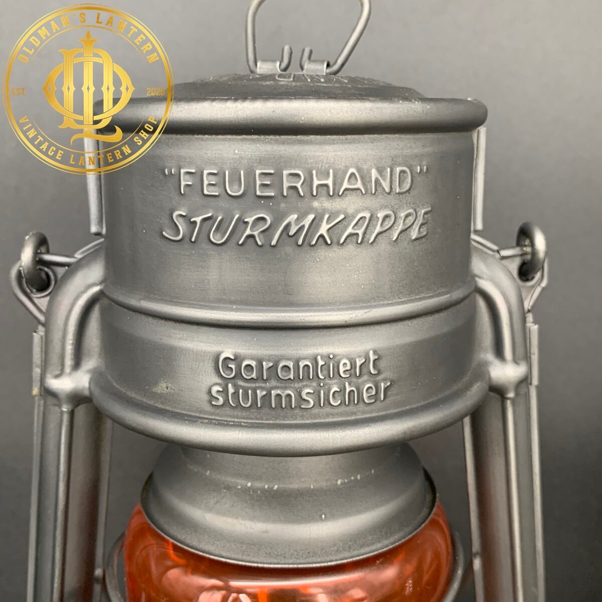 耐油 防錆】FEUERHAND 276 StK ヴィンテージ 純正グラス アンバー塗装