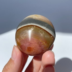 オーシャンジャスパー パームストーン22◇Ocean Jasper◇天然石・鉱物・パワーストーン