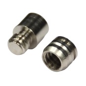 和気産業(Waki Sangyo) ケルダボ 4組入 クロ-ム 8mm 棚 棚受け 家具 ML511