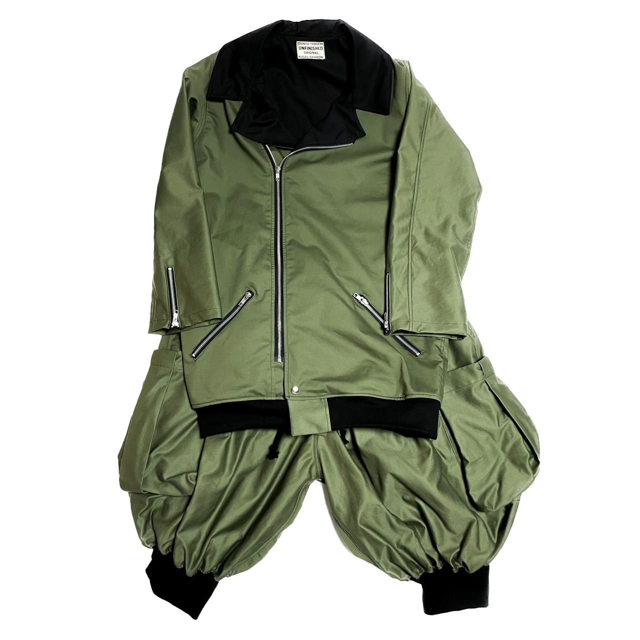 ライダースジャケットコート2023038