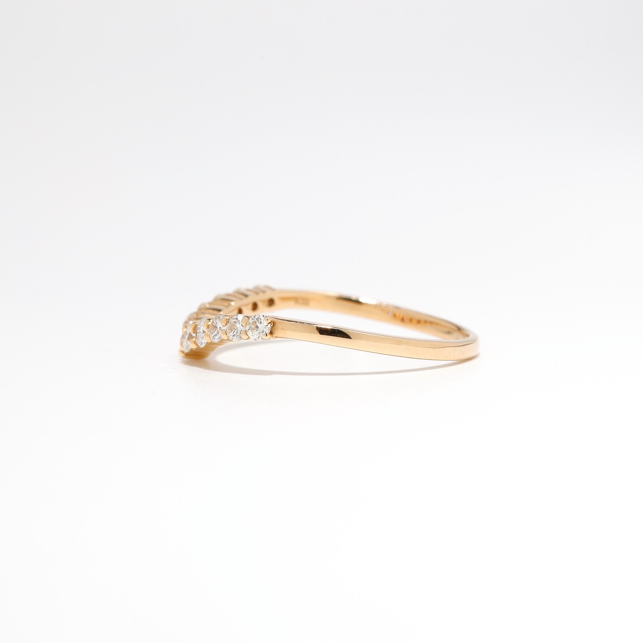 H&C ダイヤモンド デザイン リング K18 / 0.300ct