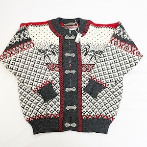 Vintage Nordic Cardigan Made In Norway (N様お取り置き)