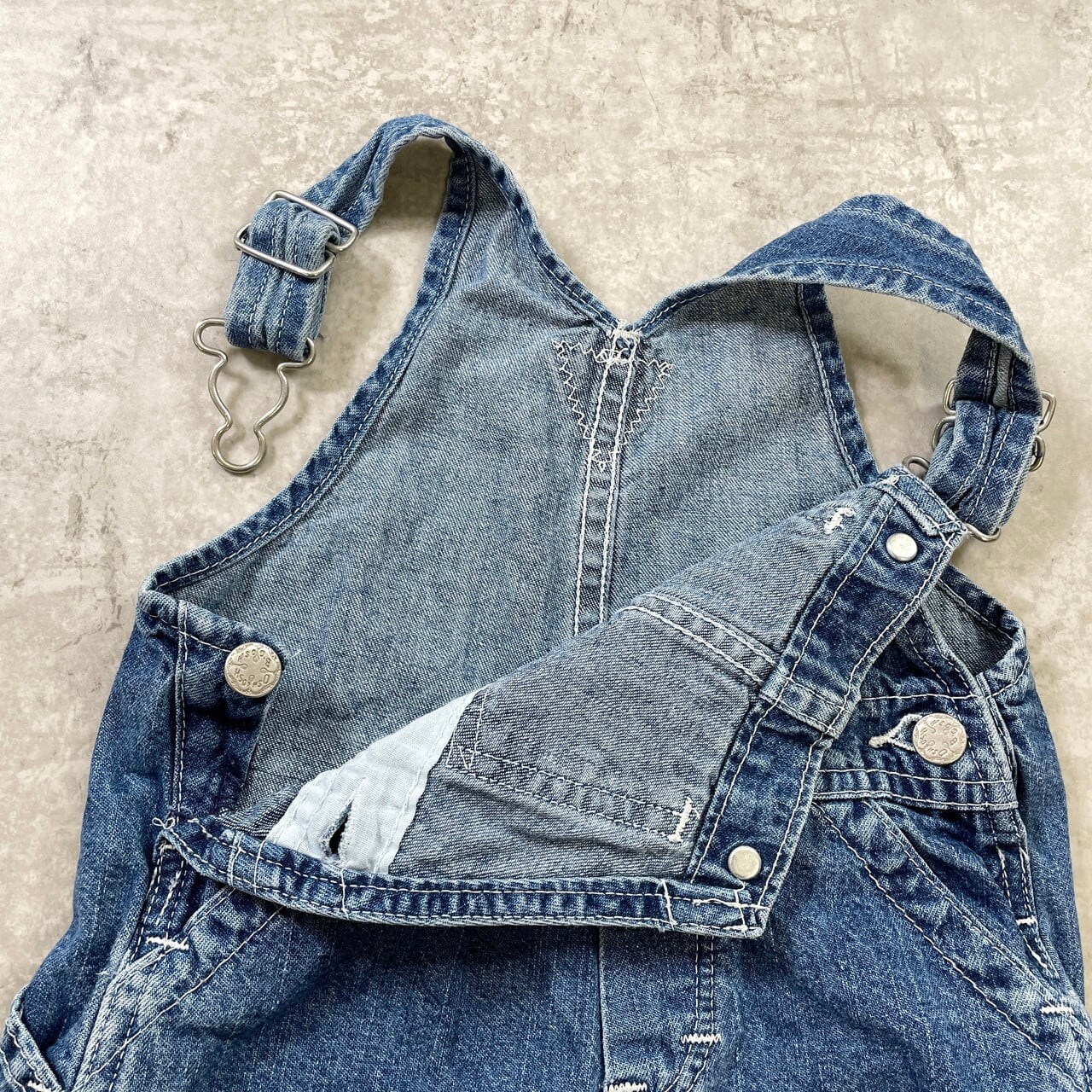 kids】90年代頃 USA製 OSHKOSH オシュコシュ デニム オーバーオール