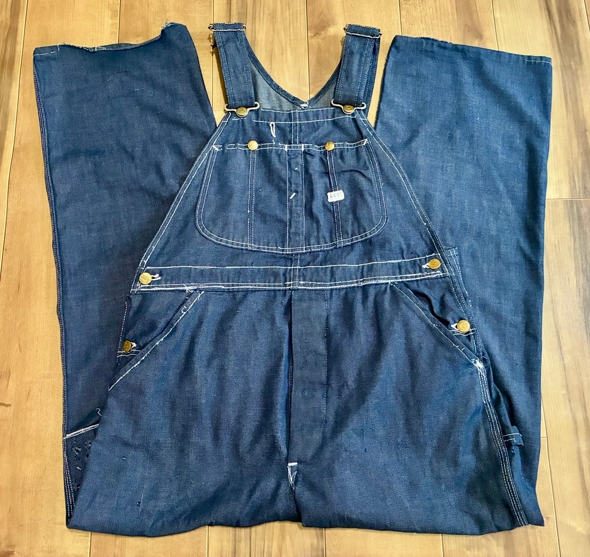 アメリカ製 ヴィンテージ Lee デニムオーバーオール 70s | LONERS