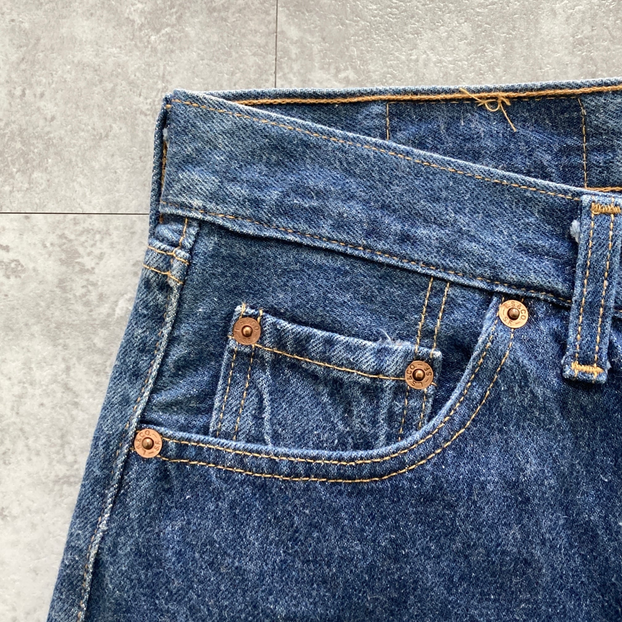 W30 L32】80's Euro.Levis 501 ユーロリーバイス 89年製 UK製 イギリス