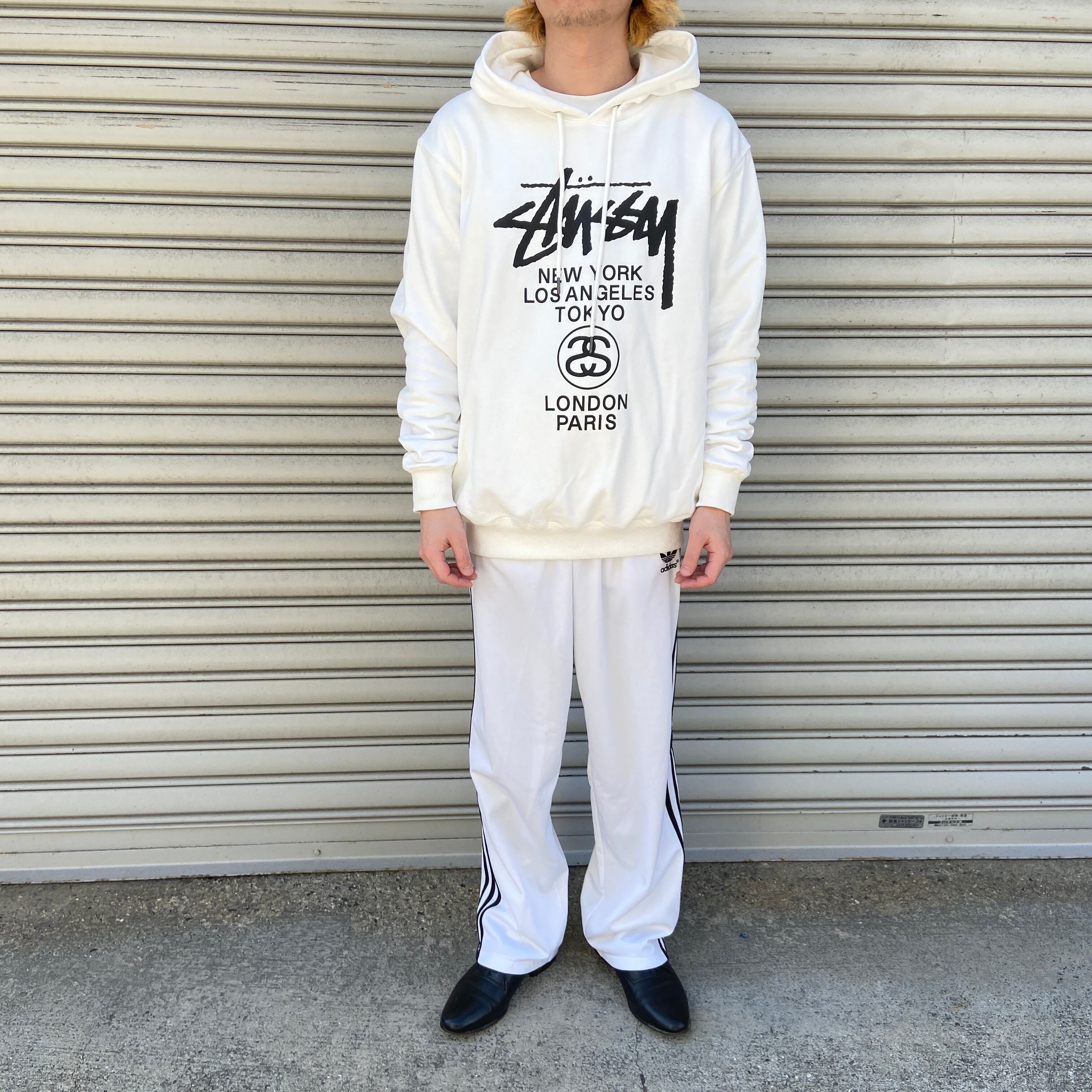 ステューシー  stussy  ワールドツアー スウェット パーカー  Lサイズ