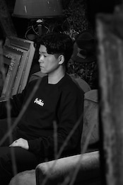 box sweatshirt - blk