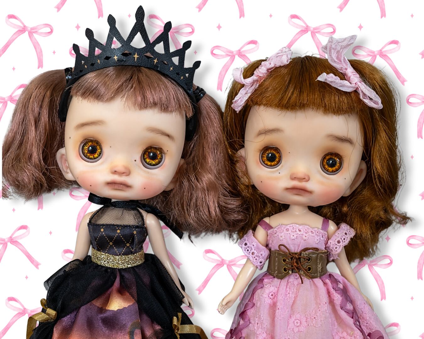○RUELIE○1/6カスタムドールヘッド○MR-K『霧陽 kirihi』髪留め