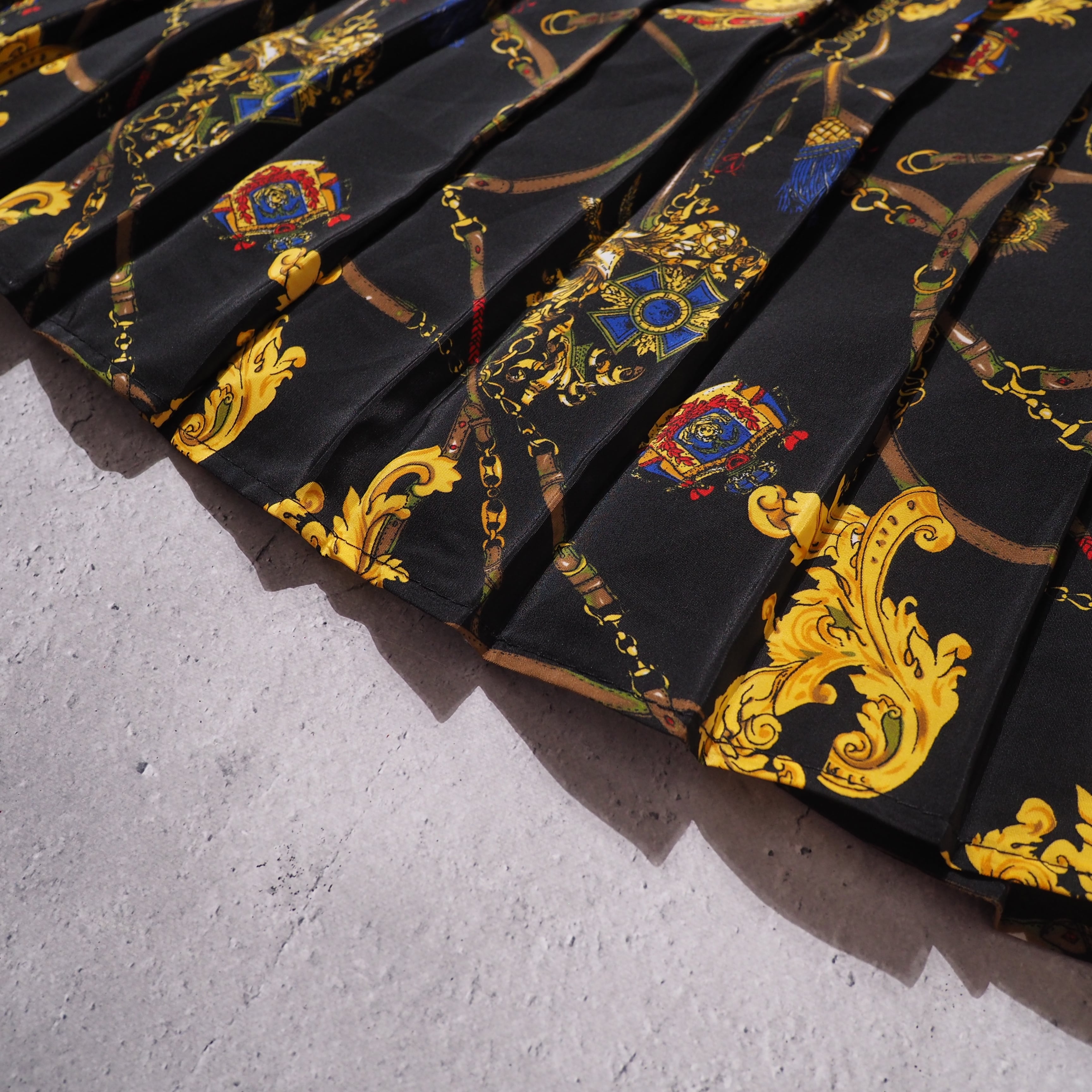 1990s Beautiful Luxury Art pattern vintage Onepiece Dress