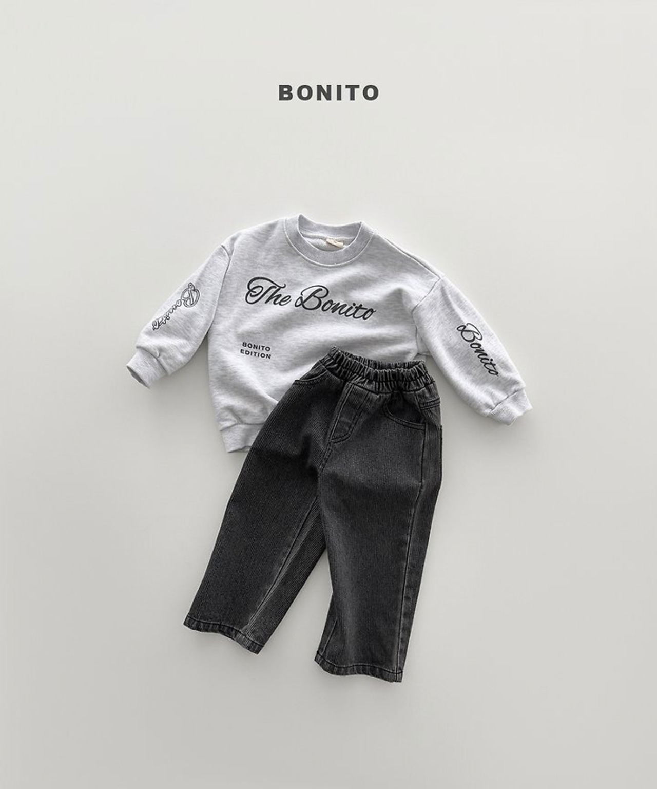 【取寄/韓国直送】BONITO 26/AT The bonitoレタリングMTM｜夏服｜韓国子供服