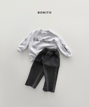 【取寄/韓国直送】BONITO 26/AT The bonitoレタリングMTM｜夏服｜韓国子供服