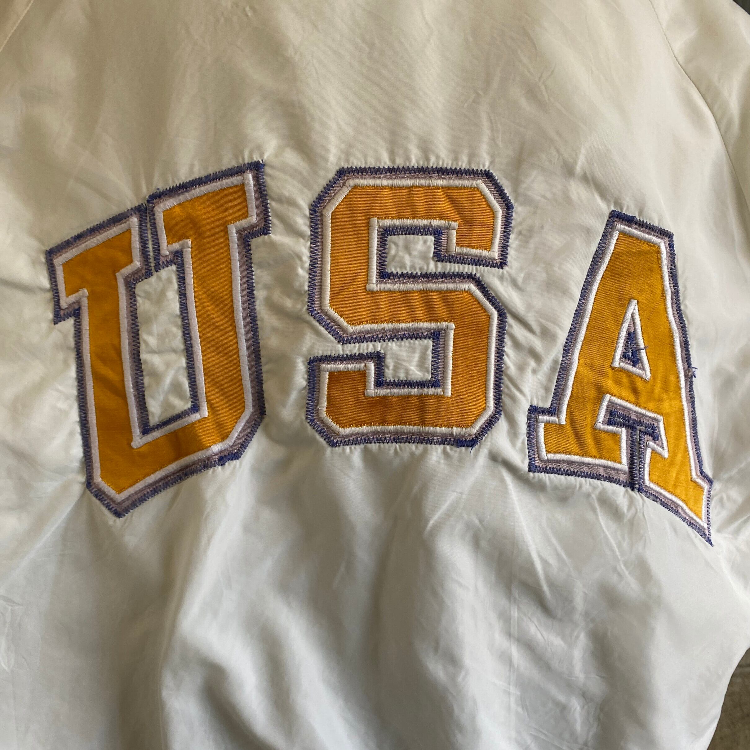 80年代 USA製 チャンピオン JUDO USA ロゴ バック刺繍 ナイロン