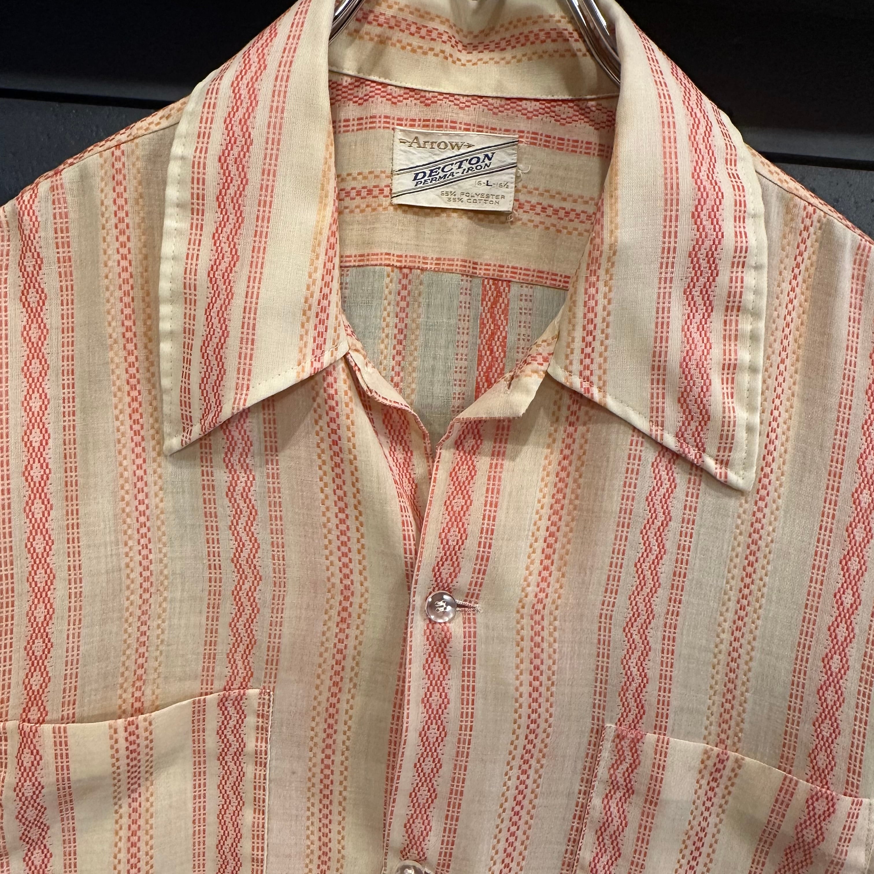 70s Arrow S/S Open Collar Shirt