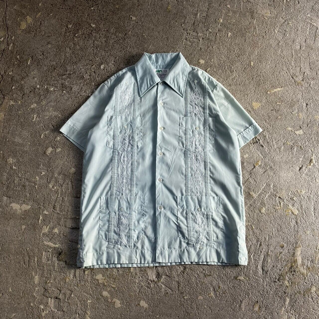 80s Guayabera s/s cuba shirt【仙台店】