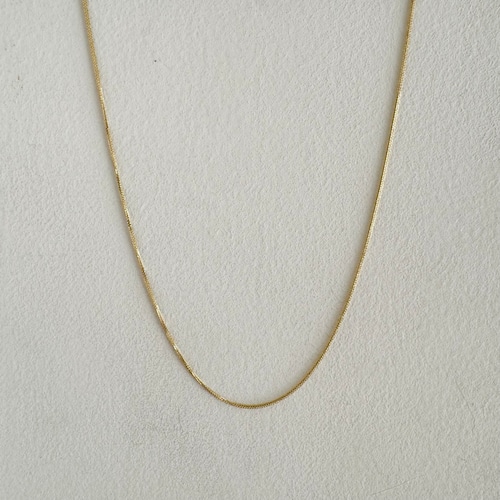 【14K-3-76】22inch 14K real gold chain necklace