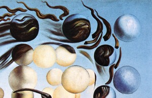 サルバドール・ダリ「球体のガラテア」作品証明書・展示用フック・限定375部エディション付複製画ジークレ