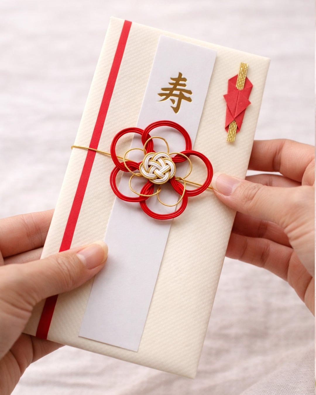 東急プラザ銀座コラボ商品】梅のご祝儀袋 | 紙単衣 - kamihitoe