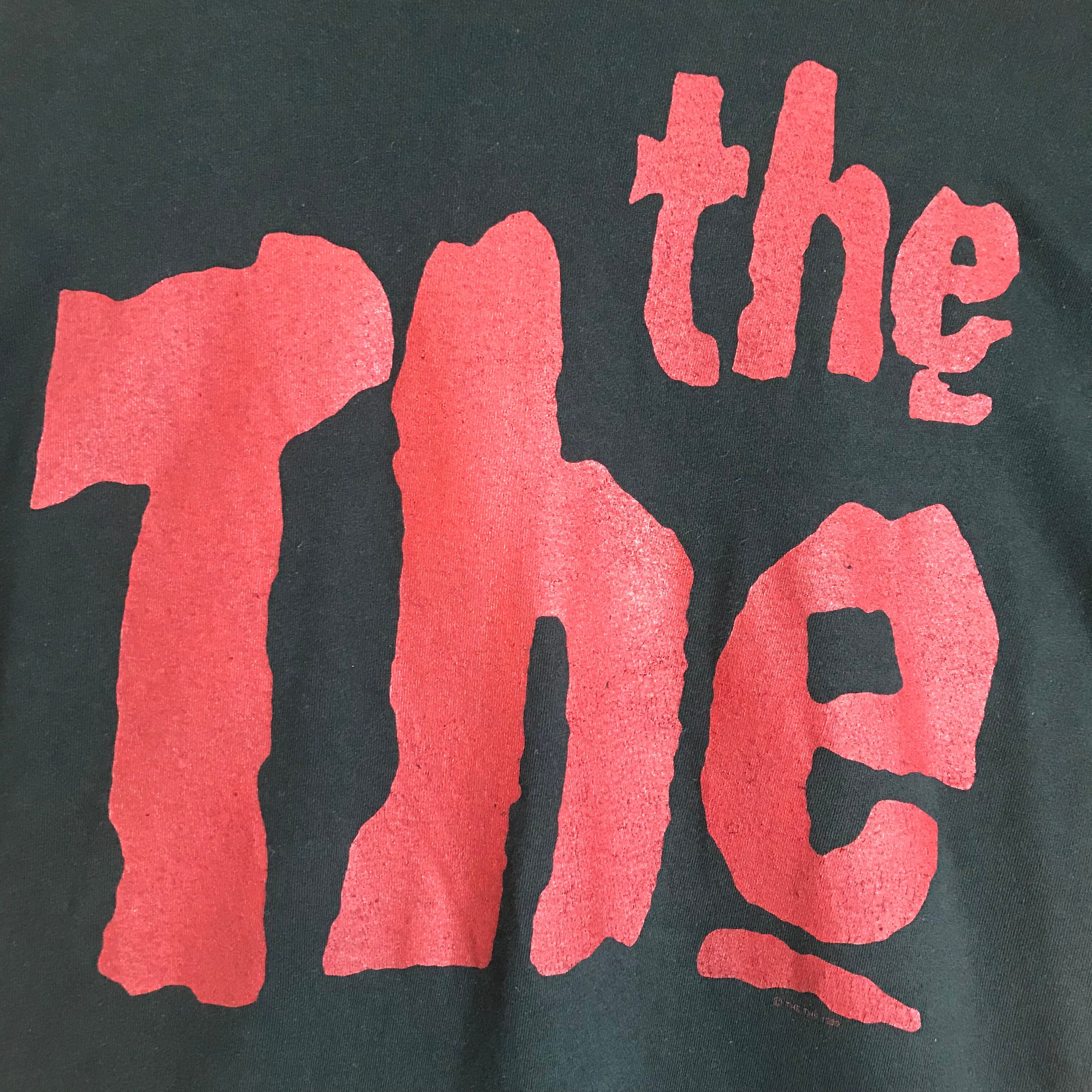 ☆USA製 80s VINTAGE The The VERSUS THE WORLD ロックT バンドT