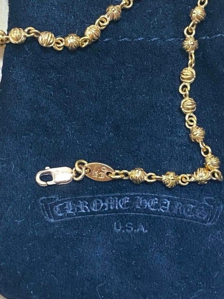 CHROME HEARTS クロムハーツ タイニービーズ チェーン CHROME HEARTS クロムハーツ タイニービーズ チェーン